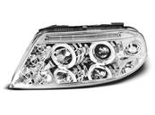 Paire de feux phares VW Passat 3BG 00-05 angel eyes chrome