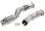 Downpipe Echappement Inox BMW Serie 2 M2 type G87 de 2022 a 2024- Avec Cata