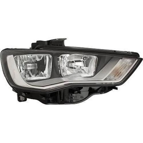 Feu phare avant droit (passager) Audi A3 8V de 2012 a 2016 Halogene
