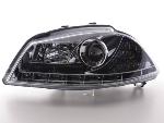 Paire de feux phares Daylight Led Seat Ibiza 6L 03-08 chrome