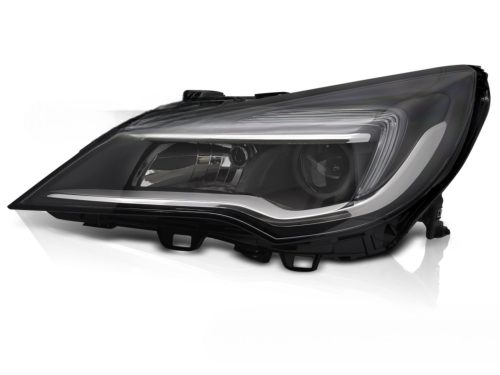 Feu phare gauche Adaptable Opel Astra K de 2015 a 2019 Noir LED