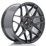 Jante JR Wheels JR18 17x8 ET35 - 4x100 / 4x114.3 - Hyper Gray