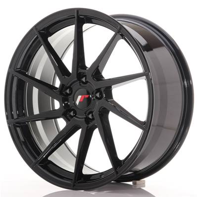 Jante JAPAN RACING JR36 20" x 9" 5x112 ET38 Glossy Black