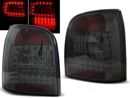 Paire de feux arriere pour Audi A4 de 1994 a 2001 break led fume