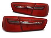 Paire de feux arriere Audi A6 C7 11-14 LED BAR rouge blanc