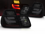 Paire de feux arriere BMW serie 3 E46 Berline de 2001 a 2005 Noir Fume