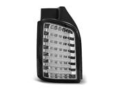 Paire de feux VW T5 03-15 Full LED chrome noir hayon