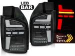 Paire de feux VW T6 20-22 FULL LED BAR DYN Noir