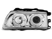 Paire de feux phares Honda CRX 87-89 Angel eyes chrome