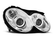 Paire de feux phares Mercedes CLK W209 03-10 design chrome