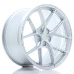 Jante JR Wheels SL01 19x10 ET20-40 Blank Matt Silver