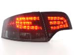 Paire de feux arrière Audi A4 8E Berline 2004 a 2007 Rouge Fume Led