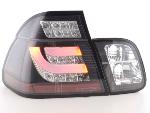 Paire de feux arrière BMW Serie 3 E46 Berline 1998 a 2001 Noir Led