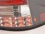 Paire feux arrière Mercedes Classe C W203 Berline 2005 a 2007 Noir Led