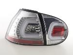 Paire feux arrière VW Golf 5 de 2003 a 2008 Chrome Led