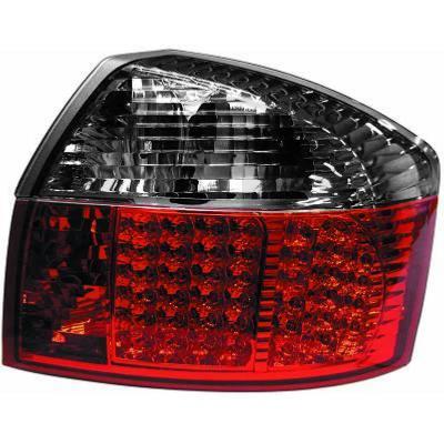 Paire de Feux arriere Design Audi A4 8E Berline 2000 a 2004 Rouge Led