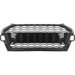 Grille Calandre avant ABS Audi A4 B9 2019 a 2023 Noir Look Sport