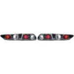 Paire de feux arriere Design Alfa Romeo 156 de 1997 a 2003 Noir