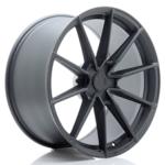 JR Wheels SL02 20x10 ET24 - 5 X112- Matt Gun Metal
