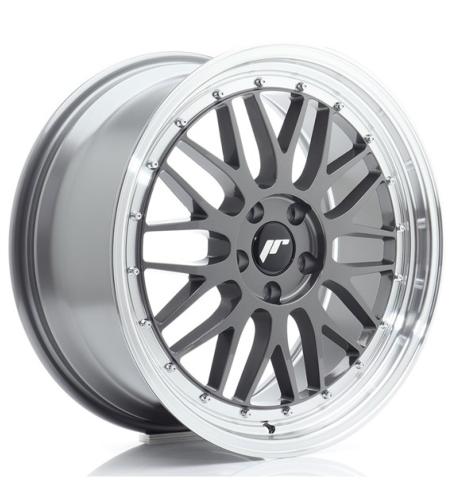 Jante JAPAN RACING JR23 17" x 7,5" ET20-40 4x98 4x114,3 Hyper Gray Machined Lip