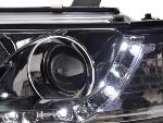 Paire de feux phares Daylight Led Audi A4 B5 1995-1999 Chrome