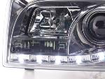 Paire de feux phares Daylight Led VW Bus T4 90-03 chrome