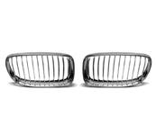 Paire de grille calandre BMW serie 3 E90/E91 de 2009 a 2011 Chrome