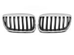 Calandre Avant BMW X5 E53 LCI 04-06 Chrome Noir