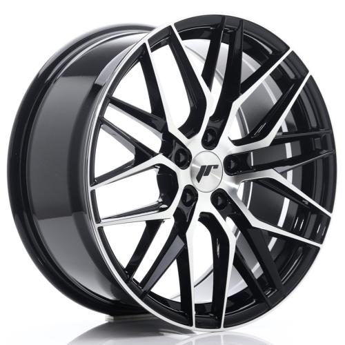 Jante JAPAN RACING JR28 19" x 8.5" ET40 5x108 Glossy Black Machined Face