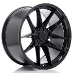 Jante JR Wheels JR44 20x10 ET15-35 - 5 trous sur mesure - Noir brillant
