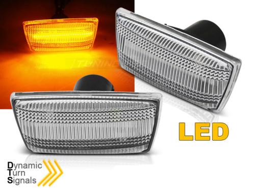 Paire Clignotant Repetiteur Opel Insignia 2008 a 2012 Led Blanc Dynamique