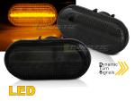 Paire Clignotant Repetiteur Renault Kangoo de 2007 a 2021 Noir Led Dyn