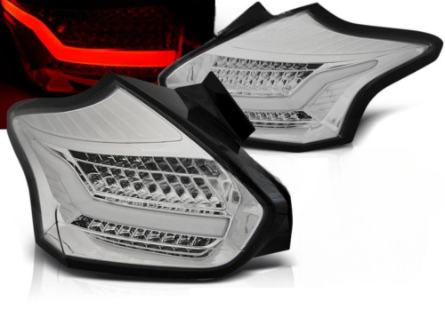 Paire de feux arriere Ford Focus 3 15-18 FULL LED chrome