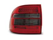 Paire de feux arriere Porsche Cayenne de 2002 a 2006 LED rouge fume