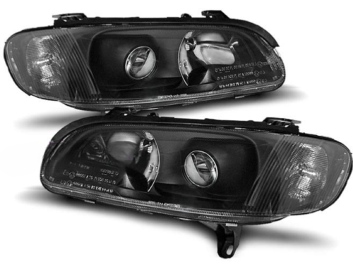 Paire de feux phares Opel Omega B 94-99 design noir