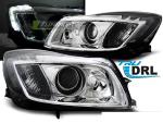 Paire de feux phares Opel Insignia 08-12 Daylight DRL led chrome