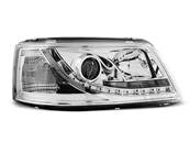 Paire de feux phares VW T5 03-09 Daylight led chrome