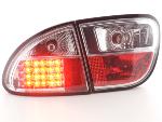 Paire de feux arrière Seat Leon 1M TDI 1999 a 2005 Chrome Led