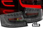 Paire de feux arriere Audi A6 C6 berline 04-08 LED BAR fume