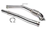 Downpipe Inox pour Audi A3 8P Sportback de 2003 a 2013-1.8-2.0TFSI-76mm-sans cata