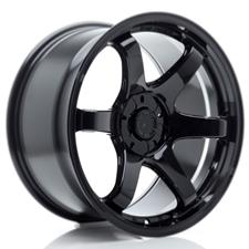 JR Wheels SL03 18x10.5 ET15-40 - 5 Trous sur mesure- Noir Brillant