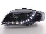 Paire de feux phares Daylight Led Audi A4 8E 2004 -2008 Noir