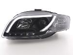 Paire de feux phares Daylight Led Audi A4 8E/B7 2004-2008 Noir