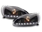 Paire de phares Xenon Daylight Led Mercedes Classe S W220 02-05 Noir