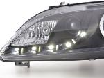 Paire de feux phares Daylight Led Mazda 6 Berline GG/GY/GG1 02-07 Noir