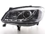 Paire de feux phares Daylight Led Opel Zafira A 99-04 Chrome