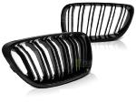 Paire grilles calandre BMW serie 2 F22/F23 look M2 noir brillant