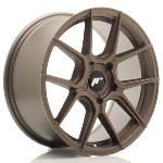Jante JR Wheels JR30 17x8 ET20-40 - 5 trous sur mesure - Bronze matt