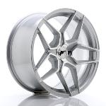 Jante JR Wheels JR34 18x9 ET20-42 5H BLANK Silver Machined Face