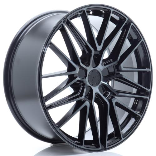 Jante JR Wheels JR38 21x9 ET10-52 Blank Black Brushed w/Tinted face